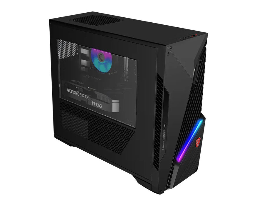 Дънна платка MSI MAG Infinite S3 14NVL5-3053XEU, i5-14400F, 32GB DDR5 SSD, 1TB, GeForce RTX 5060 SHADOW, 2X, 8GB AX211 (WIFI 6E), Bluetooth 5.3, 500W, NoOS, Черна, 2 години