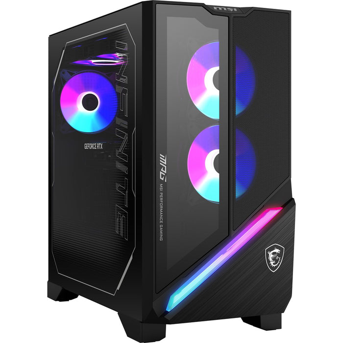 Настолен компютър MSI MPG Infinite X3 AI 2NVZ9-028EU Intel Core Ultra 9 285K 64 GB DDR5-SDRAM 1 TB SSD NVIDIA GeForce RTX 5090 Windows 11 Home, черен