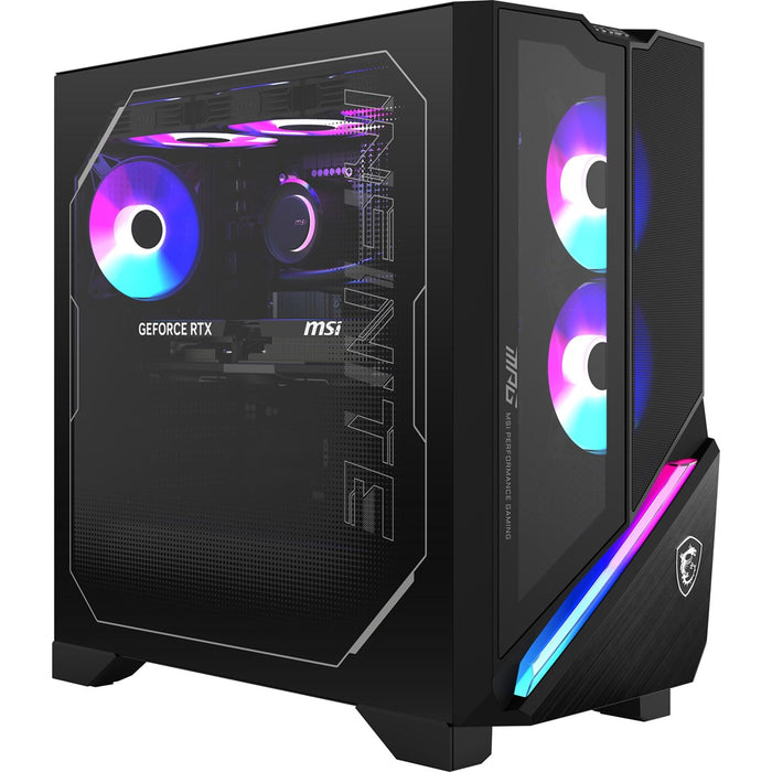 Настолен компютър MSI MPG Infinite X3 AI 2NVZ9-028EU Intel Core Ultra 9 285K 64 GB DDR5-SDRAM 1 TB SSD NVIDIA GeForce RTX 5090 Windows 11 Home, черен