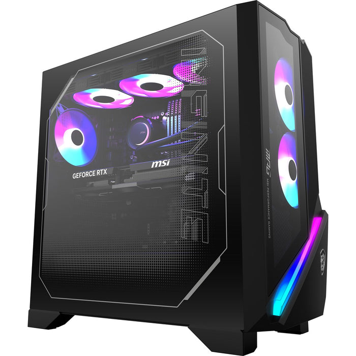 Настолен компютър MSI MPG Infinite X3 AI 2NVZ9-028EU Intel Core Ultra 9 285K 64 GB DDR5-SDRAM 1 TB SSD NVIDIA GeForce RTX 5090 Windows 11 Home, черен