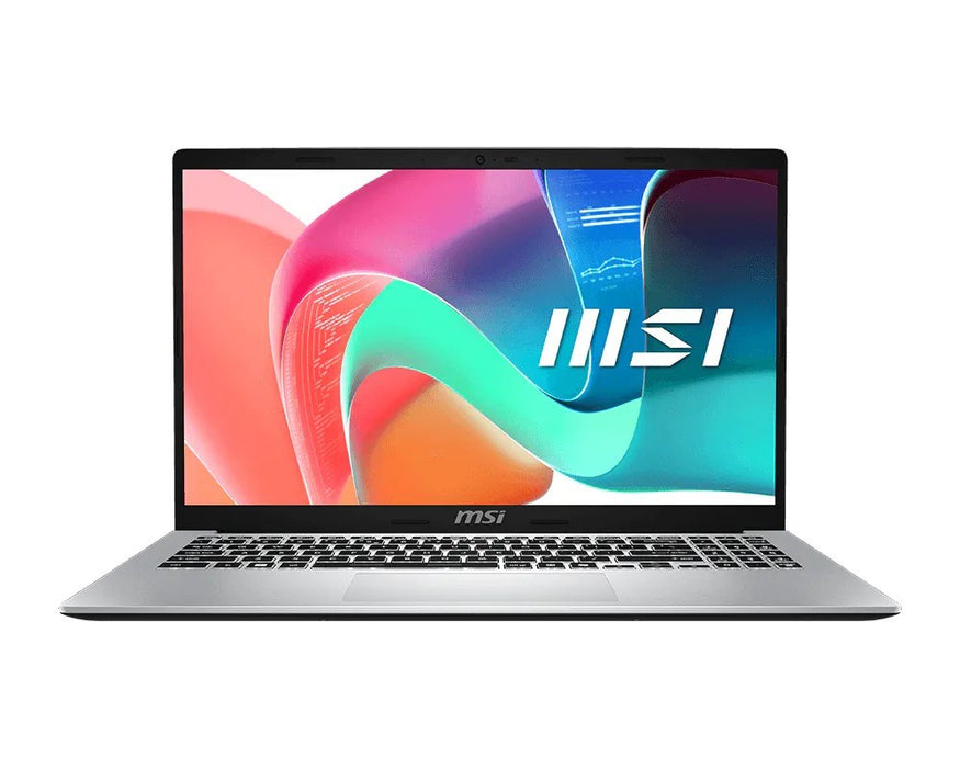 MSI Modern 15 F13MG-443PL i5-1334U 15.6" FHD 60Hz IPS дисплей, 16GB DDR4 3200, 512GB SSD, Iris Xe Graphics, Windows 11 Pro, платинено сив, 3 години гаранция