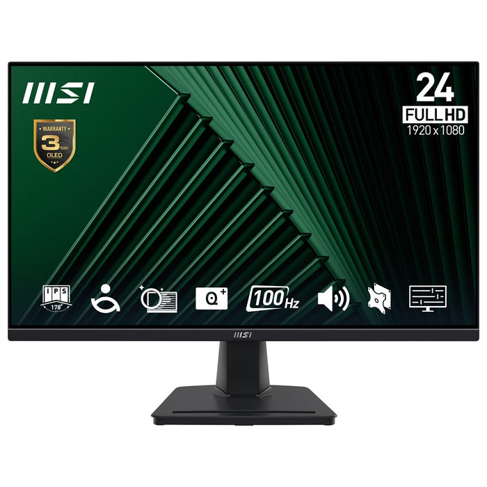 MSI монитор 23.8" PRO MP245G FHD 100Hz