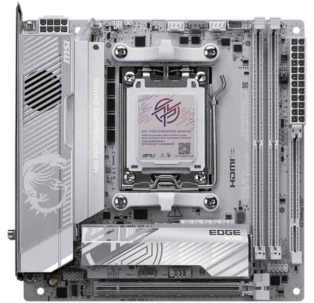 Дънна платка MSI - MPG X870I EDGE TI EVO WIFI, AM5