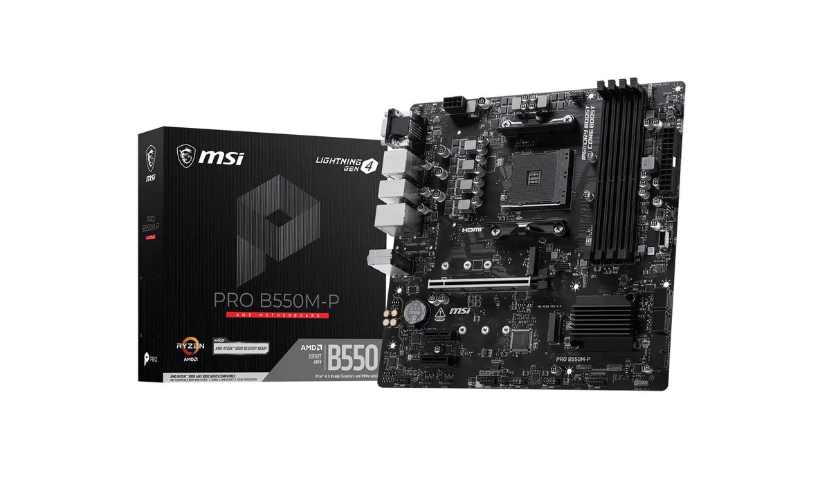 Дънна платка MSI PRO B550M-P