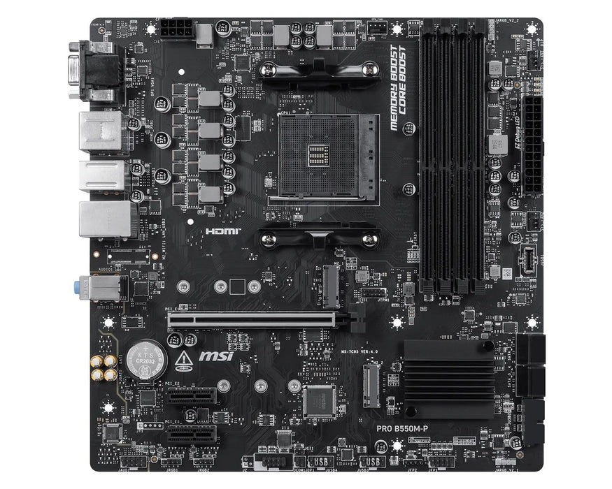 Дънна платка MSI PRO B550M-P