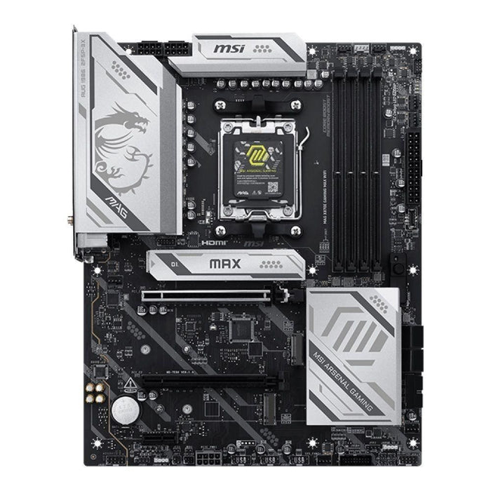Дънна платка MSI MAG X870E GAMING MAX WIFI /AMD X870/DDR5/SATA3/M.2/USB4/WiFi/BT/PCIe5.0/AM5/ATX