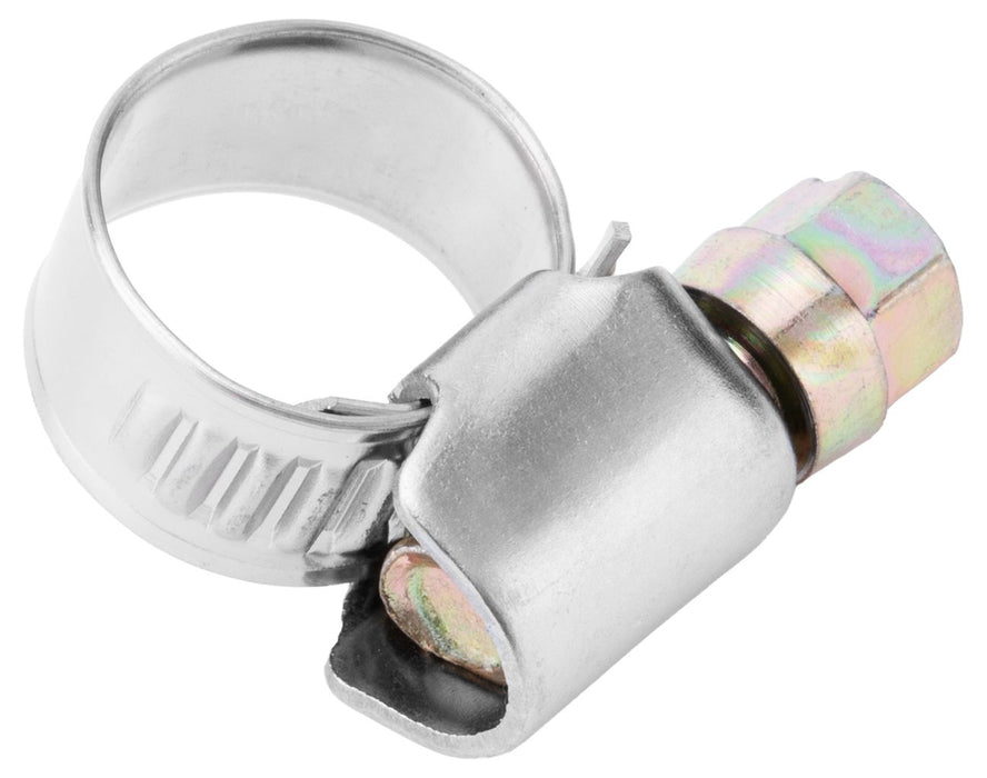 Скоби за маркуч MTX - Неръждаеми, с винт, 8-12 mm, 100 броя