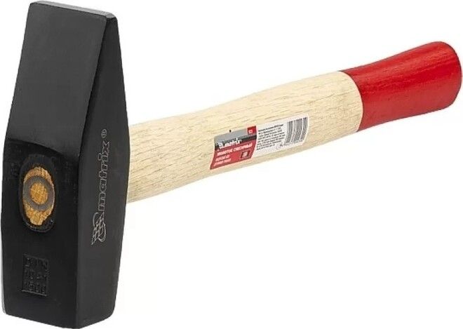 Чук с квадратно чело MTX - 1500 gr, дървена дръжка