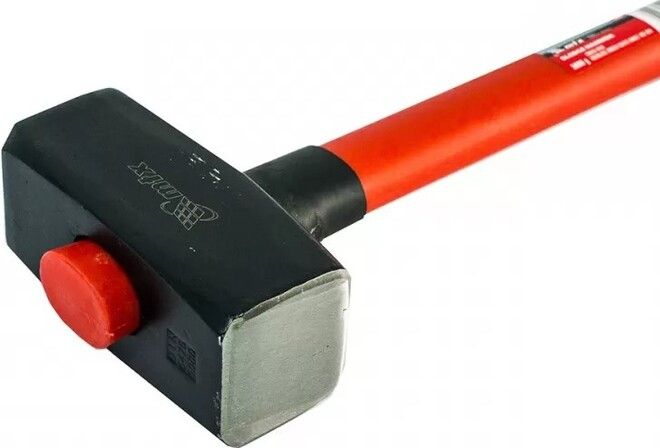 Ковашки чук MTX - 5000 gr, дръжка фибростъкло, гумирана
