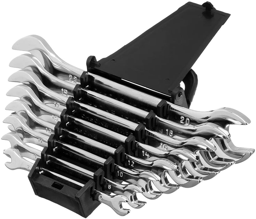 Комплект гаечни ключове MTX - Elliptical, 8 броя, 6-22 mm