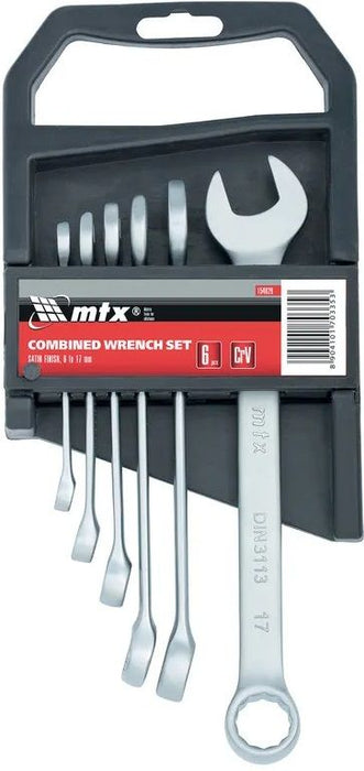 Комплект звездогаечни ключове MTX - 6 броя, 6-17 mm, матирани