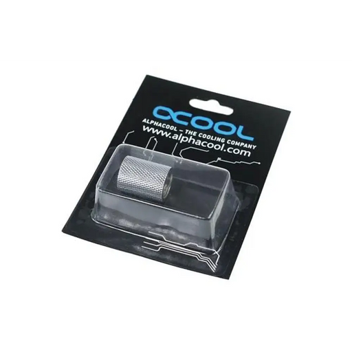 Муфа Alphacool Вътрешна резба G1/4 AG - G1/4 AG Хром