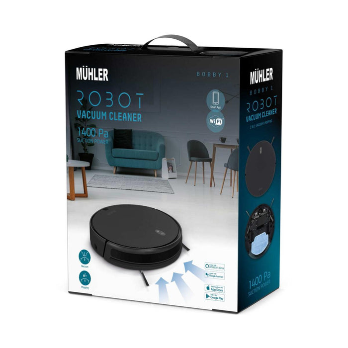 ПРАХОСМУКАЧКА РОБОТ MUHLER BOBBY 1 ЧЕРЕН