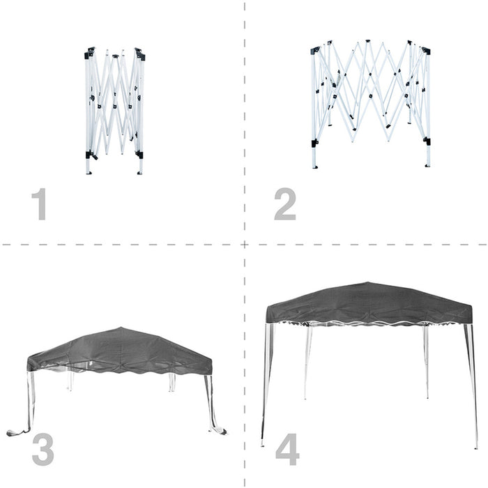 ГРАДИНСКА ШАТРА POP-UP СГЪВАЕМА 300X300CM MUHLER 08F0005/1006077