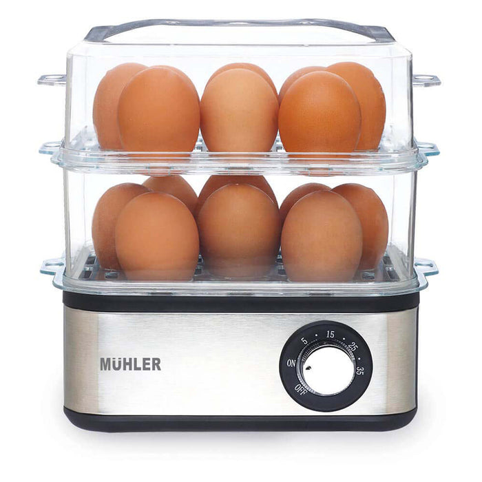 Яйцеварка MUHLER ME-516 СИВ, 500 W