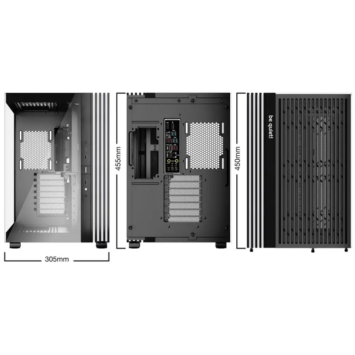 мълчи! LIGHT BASE 600 DX Black Midi Tower