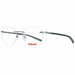 Мъжки Рамка за очила Ducati DA3014-52809 Сив Ø 52 mm