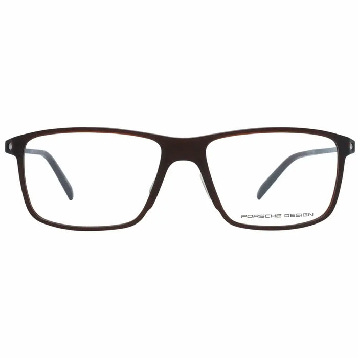 Мъжки Рамка за очила Porsche Design P8336-56E Кафяв ø 56 mm