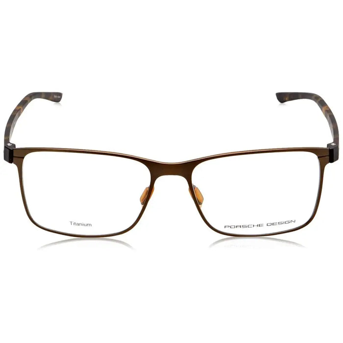Мъжки Рамка за очила Porsche Design P8346-55E Кафяв Ø 55 mm