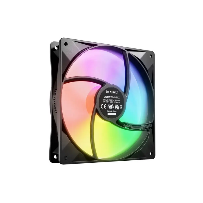 мълчи! LIGHT WINGS LX 140mm PWM Кутия за компютър