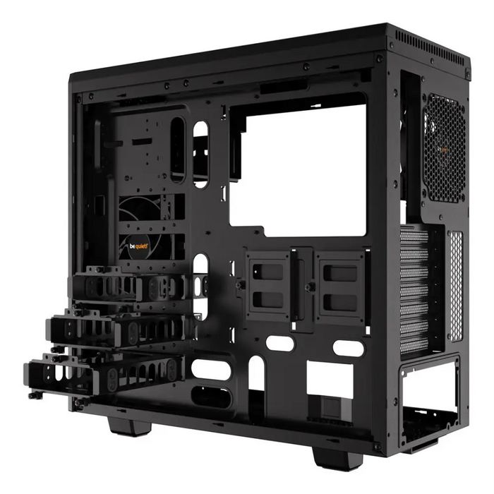 мълчи! Pure Base 600 Midi Tower черен сребрист