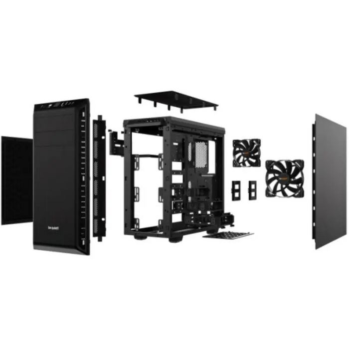 мълчи! Pure Base 600 Midi Tower Black