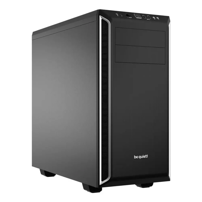 мълчи! Pure Base 600 Midi Tower черен сребрист