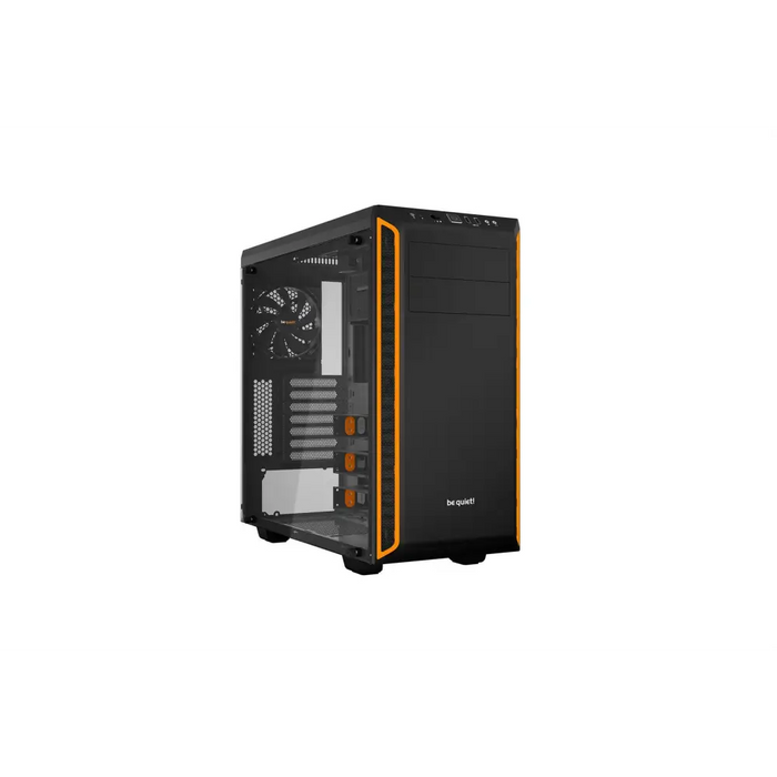 мълчи! Pure Base 600 Window Midi Tower черен оранжев