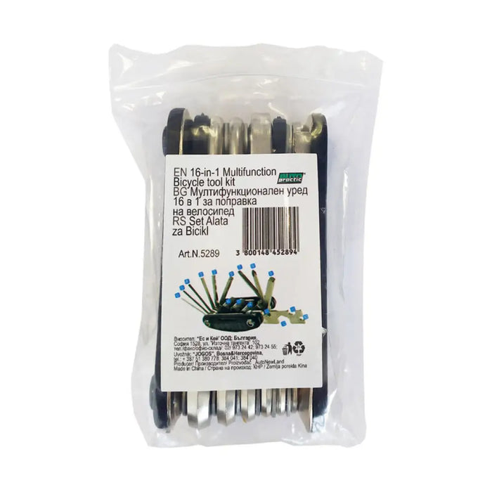 МУЛТИФУНКЦИОНАЛЕН КОМПЛЕКТ 16 В 1 AUTOPRACTIC