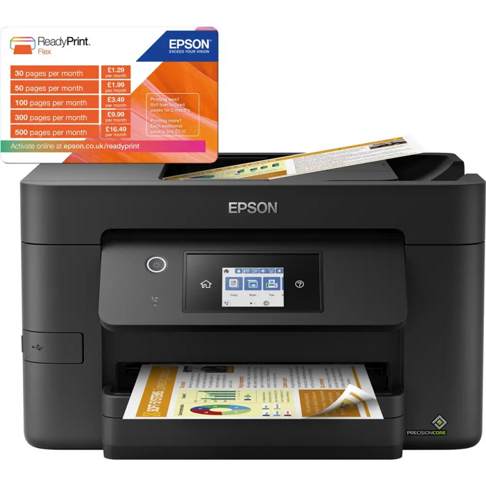 Мултифункционален принтер Epson C11CJ07403 7-12 ppm LAN WiFi