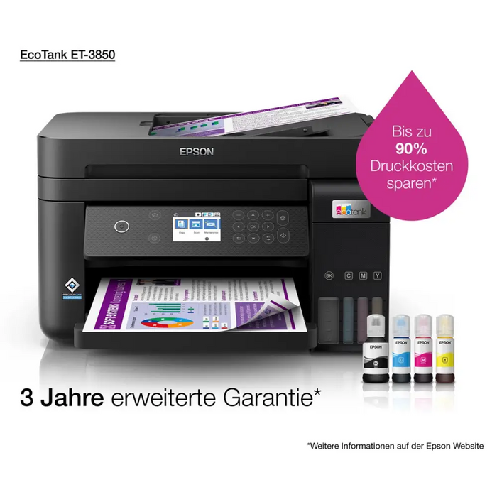 Мултифункционален принтер Epson EcoTank ET-3850