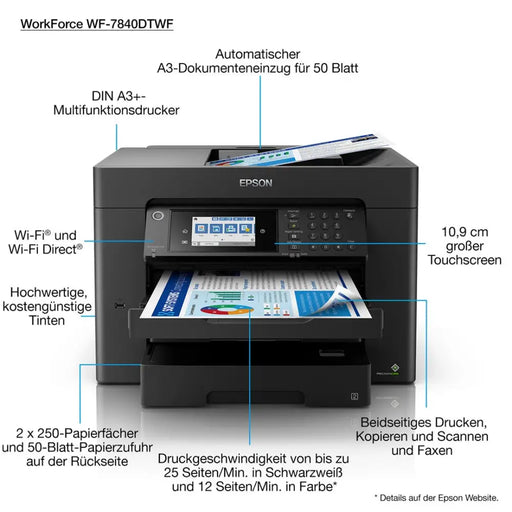 Мултифункционален принтер Epson C11CH67402