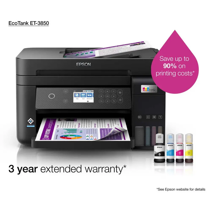 Мултифункционален принтер Epson EcoTank ET-3850