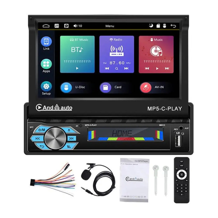 Мултимедийна система за автомобил Podofo A3012 Carplay