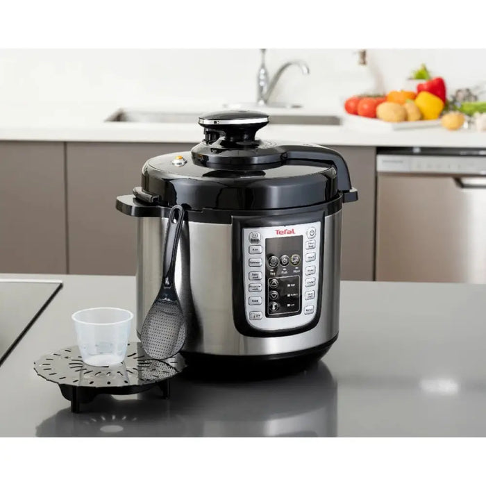 МУЛТИКУКЪР TEFAL CY505E30 СИВ 3.80 L ПОД НАЛЯГАНЕ ONE POT