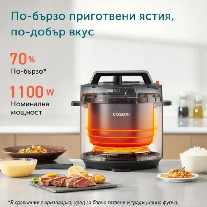 Мултикукър за готвене под налягане Cosori CMC-CO601-SEU 5.7L