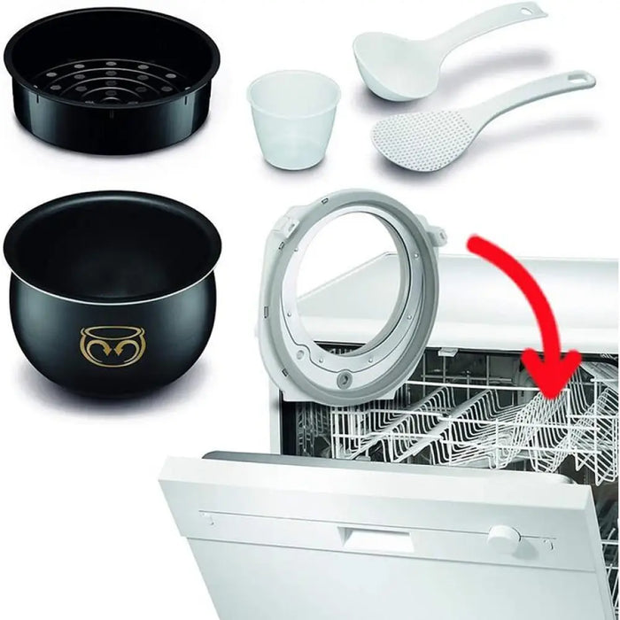 Мултикукър Tefal RK812110*** 750 W Купа с вместимост 5 л.