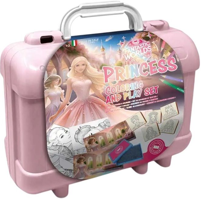 Комплект за оцветяване в куфарче Multiprint - Princess