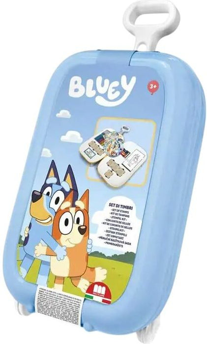 Комплект за оцветяване в куфарче на колелца Multiprint Bluey