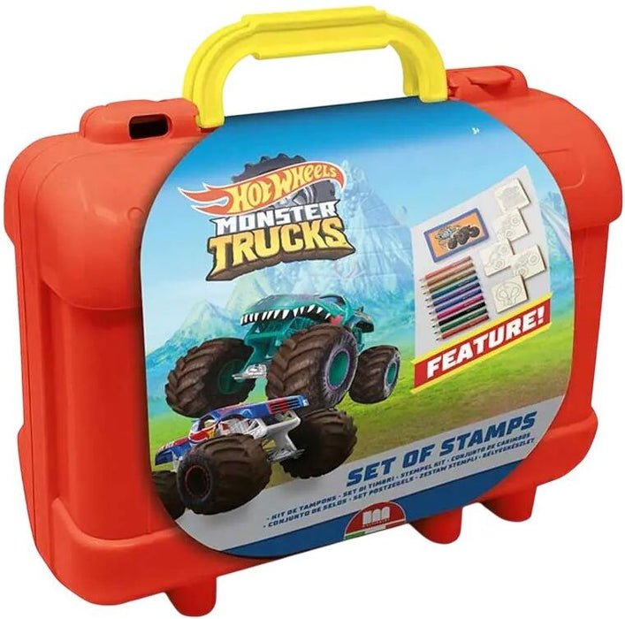 Комплект за оцветяване в куфарче Multiprint Hot Wheels