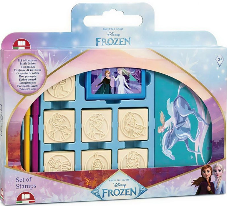 Комплект печати Multiprint Frozen 2 - 7 броя, с 3 флумастера
