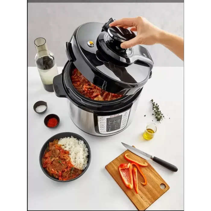 МУЛТИКУКЪР TEFAL CY505E30 СИВ 3.80 L ПОД НАЛЯГАНЕ ONE POT