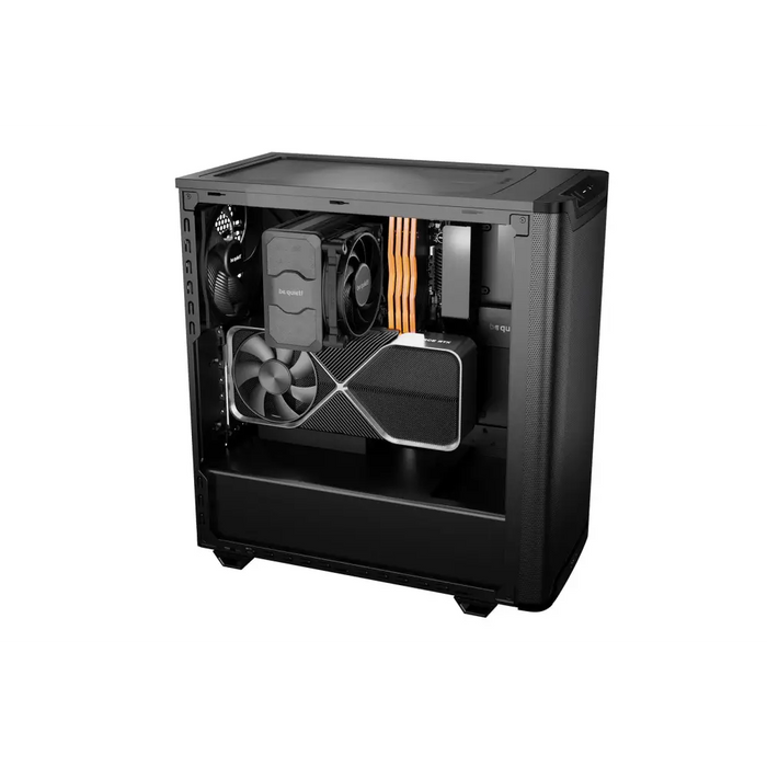 мълчи! PURE BASE 501 Airflow Window Black Midi Tower