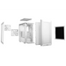 мълчи! PURE BASE 501 Airflow Window White Midi Tower