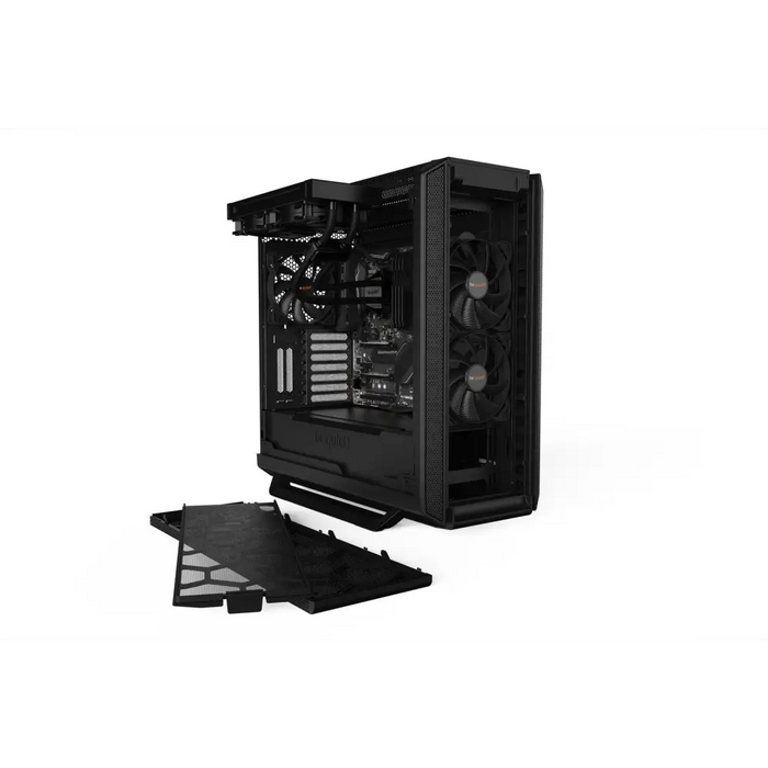 мълчи! Silent Base 802 Window Black Midi Tower