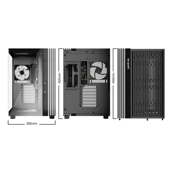 мълчи! СВЕТЛА ОСНОВА 600 LX Black Midi Tower