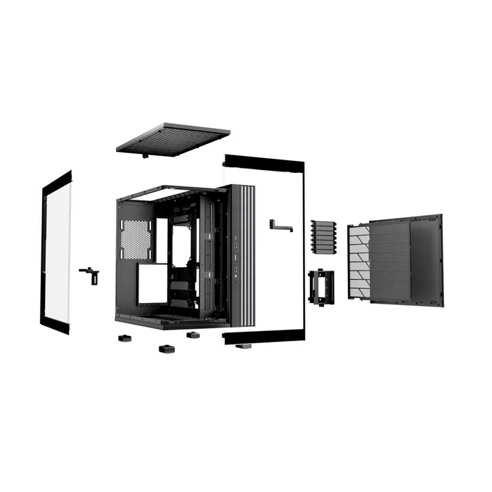 мълчи! LIGHT BASE 600 DX Black Midi Tower