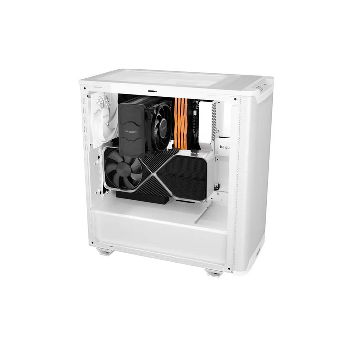 мълчи! PURE BASE 501 Airflow Window White Midi Tower