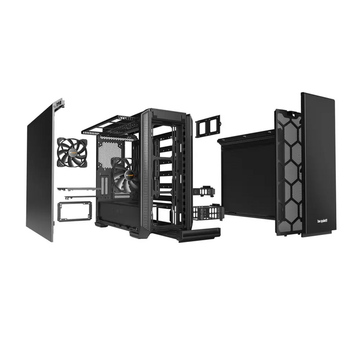 мълчи! Silent Base 601 Midi Tower Black