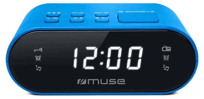 Радиочасовник Muse - M-10 BL, син
